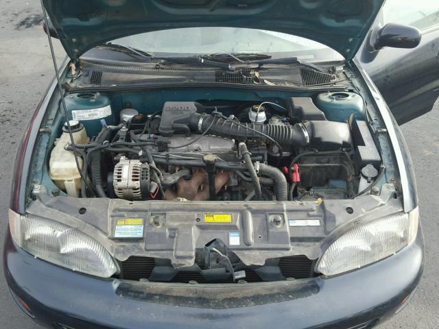 1G1JC5249W7283578 - 1998 CHEVROLET CAVALIER GREEN photo 7