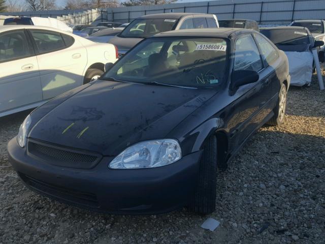 1HGEJ8240XL035987 - 1999 HONDA CIVIC EX შავი ფოტო 2