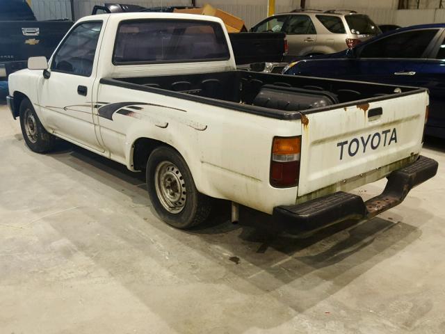 4TARN81A2PZ105848 - 1993 TOYOTA PICKUP 1/2 WHITE photo 3