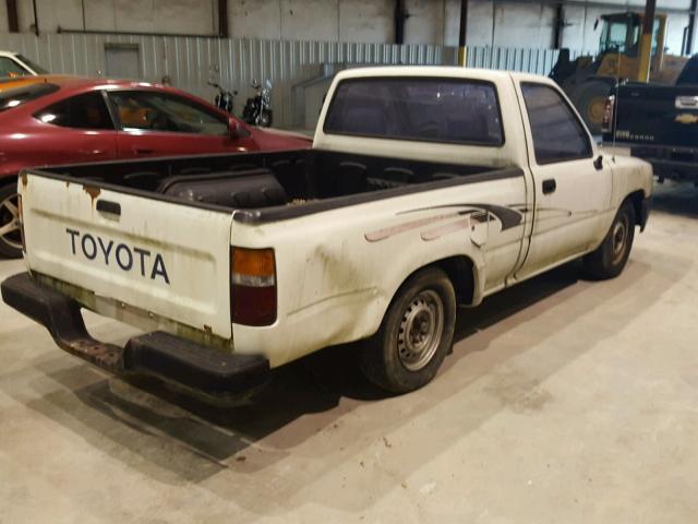 4TARN81A2PZ105848 - 1993 TOYOTA PICKUP 1/2 WHITE photo 4