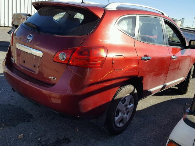 JN8AS5MV5EW721733 - 2014 NISSAN ROGUE SELE RED photo 4