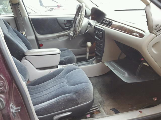 1G1NE52J4Y6236632 - 2000 CHEVROLET MALIBU LS MAROON photo 5