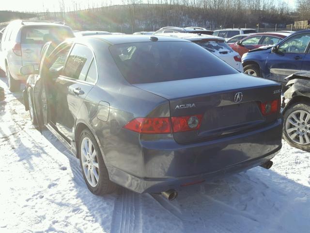 JH4CL96958C000650 - 2008 ACURA TSX GRAY photo 3