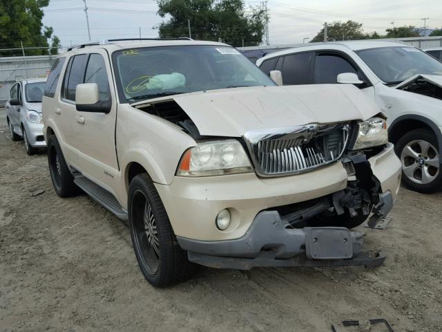 5LMEU68H85ZJ00642 - 2005 LINCOLN AVIATOR 米色 照片 1