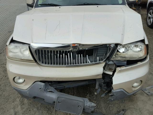 5LMEU68H85ZJ00642 - 2005 LINCOLN AVIATOR 米色 照片 7