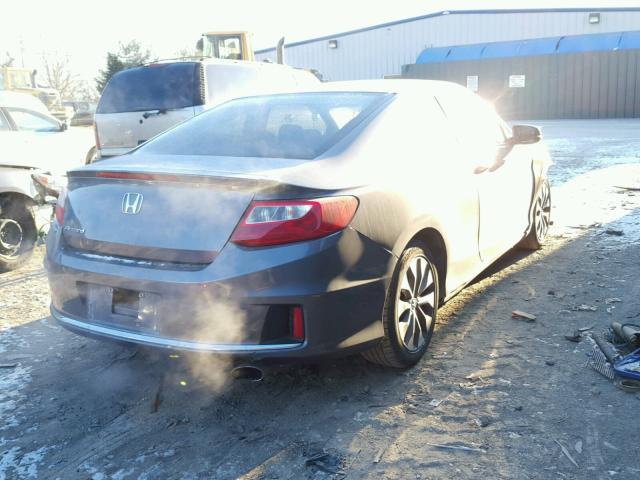 1HGCT1B7XDA018401 - 2013 HONDA ACCORD EX GRAY photo 4