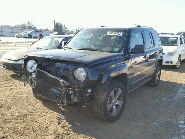 1C4NJRFB4GD725524 - 2016 JEEP PATRIOT LA BLACK photo 2