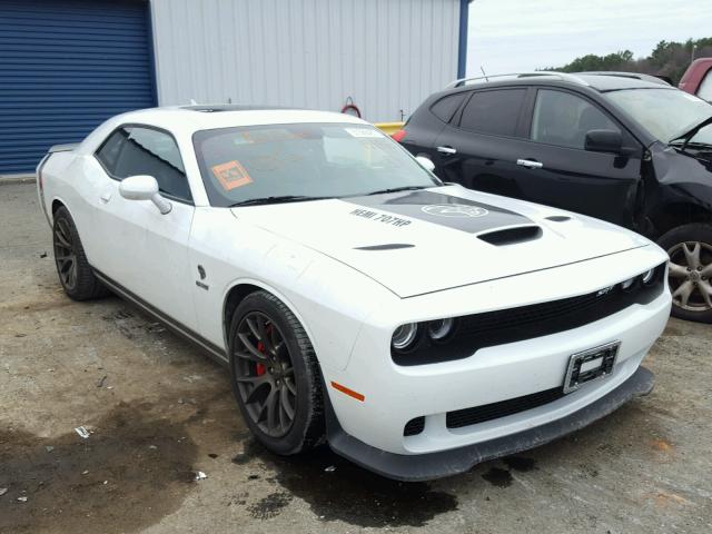 2C3CDZC94GH194865 - 2016 DODGE CHALLENGER WHITE photo 1