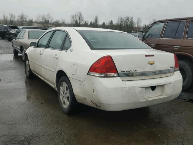 2G1WB58K789230118 - 2008 CHEVROLET IMPALA LS WHITE photo 3