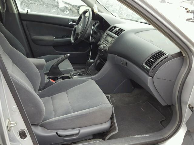 1HGCM56497A224740 - 2007 HONDA ACCORD LX GRAY photo 5