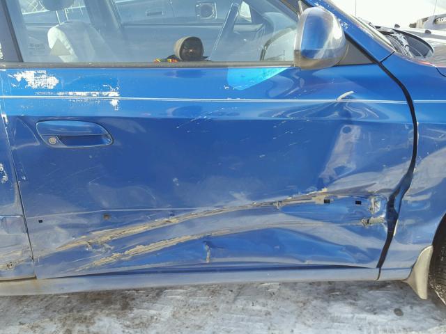 KMHDN46D06U205111 - 2006 HYUNDAI ELANTRA GL BLUE photo 9