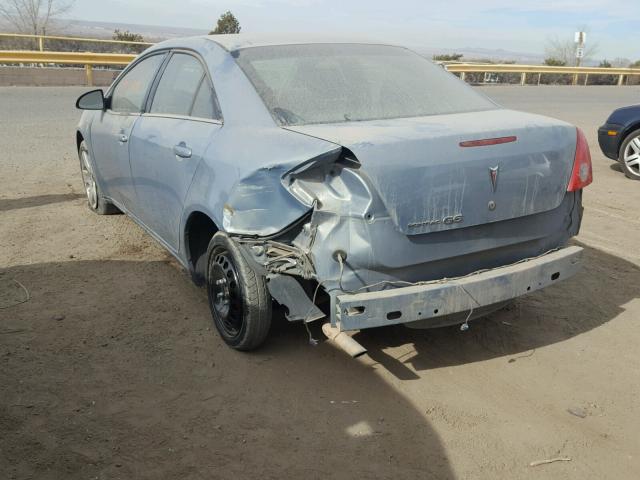 1G2ZG57B184121247 - 2008 PONTIAC G6 BASE BLUE photo 3