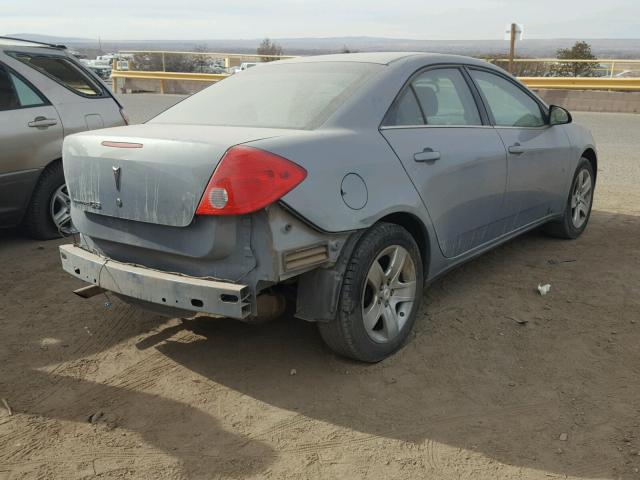 1G2ZG57B184121247 - 2008 PONTIAC G6 BASE BLUE photo 4