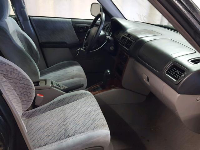 JF1SF6551WH700088 - 1998 SUBARU FORESTER S BLACK photo 5