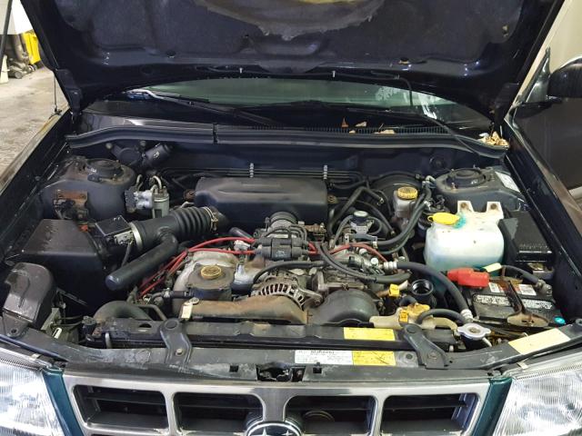 JF1SF6551WH700088 - 1998 SUBARU FORESTER S BLACK photo 7