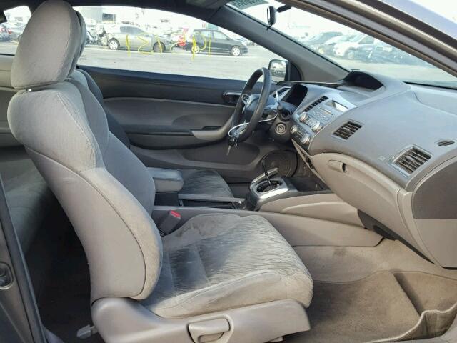 2HGFG11888H522187 - 2008 HONDA CIVIC EX TAN photo 5