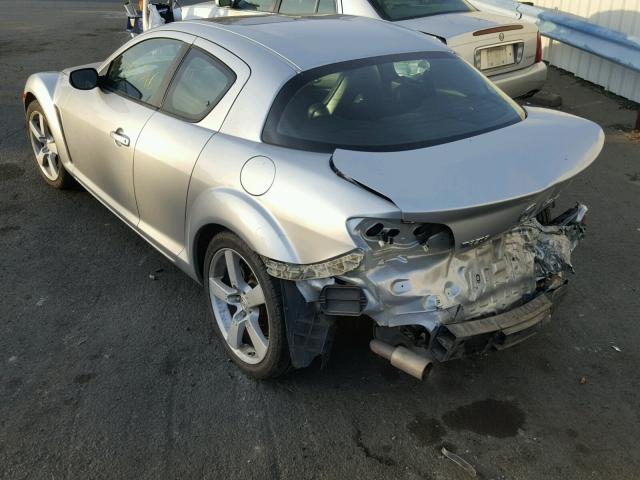 JM1FE173X40102350 - 2004 MAZDA RX8 SILVER photo 3