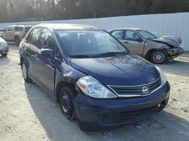 3N1BC1AP7AL421528 - 2010 NISSAN VERSA S BLUE photo 1