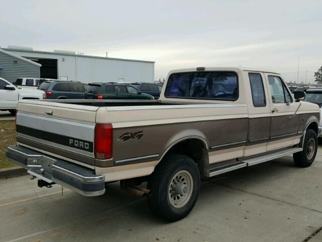 1FTHX26G5NKA00778 - 1992 FORD F250 BEIGE photo 4