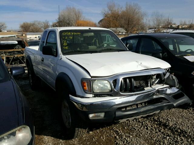 5TEWN72N94Z455853 - 2004 TOYOTA TACOMA XTR WHITE photo 1