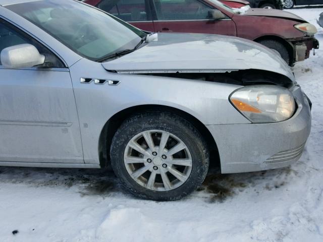 1G4HP57179U141000 - 2009 BUICK LUCERNE CX SILVER photo 9