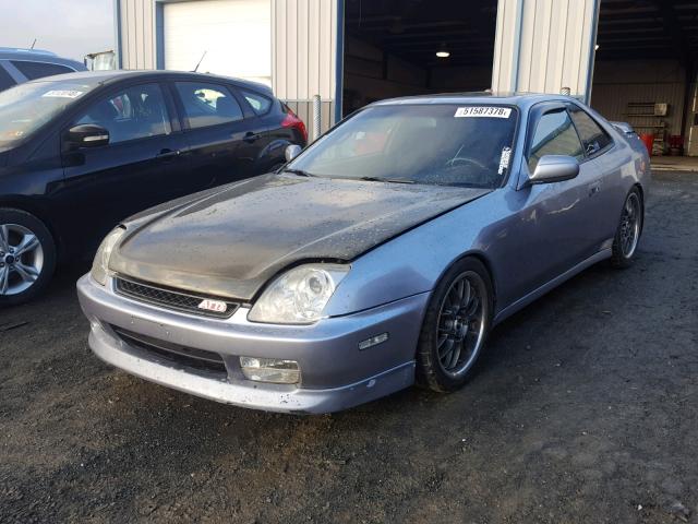 JHMBB6158YC002751 - 2000 HONDA PRELUDE SH BLUE photo 2