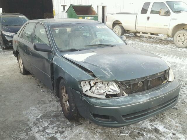 4T1BF28BXYU044757 - 2000 TOYOTA AVALON XL GREEN photo 1