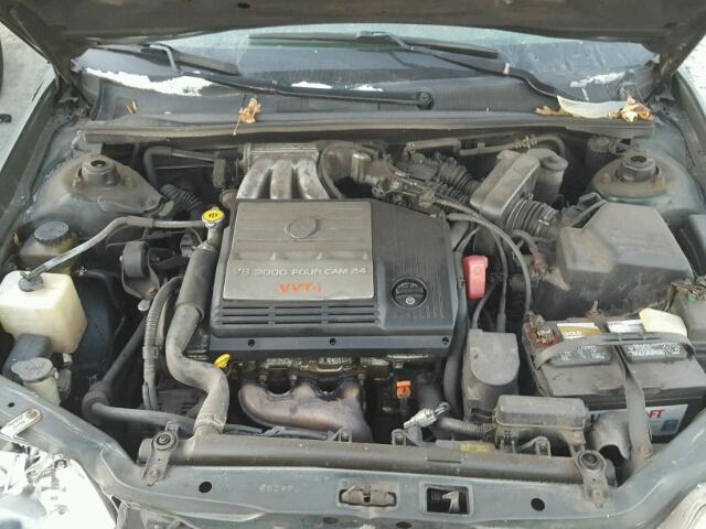 4T1BF28BXYU044757 - 2000 TOYOTA AVALON XL GREEN photo 7