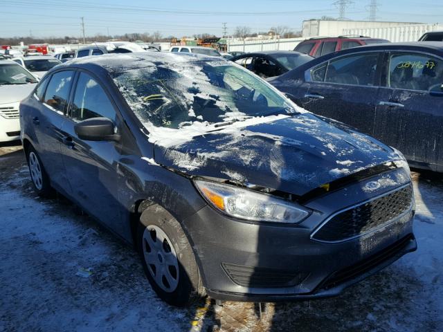 1FADP3E21HL339472 - 2017 FORD FOCUS S BLACK photo 1