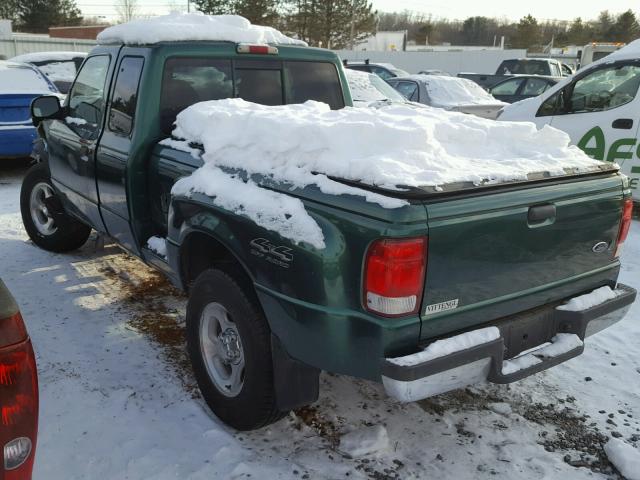 1FTZR15V4YTA48084 - 2000 FORD RANGER SUP GREEN photo 3