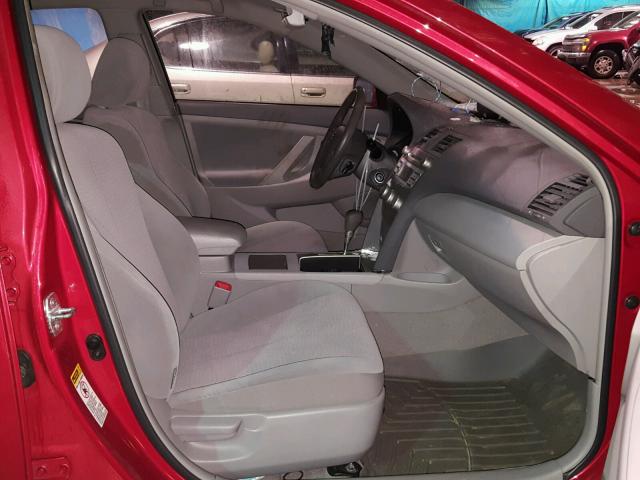 4T4BF3EK8BR087663 - 2011 TOYOTA CAMRY BASE RED photo 5