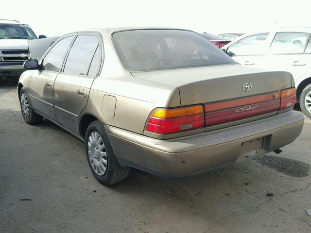 1NXAE00E2PZ088937 - 1993 TOYOTA COROLLA LE 金色 照片 3