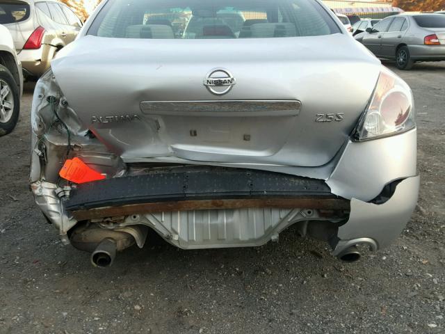 1N4AL21E87C185401 - 2007 NISSAN ALTIMA 2.5 SILVER photo 9