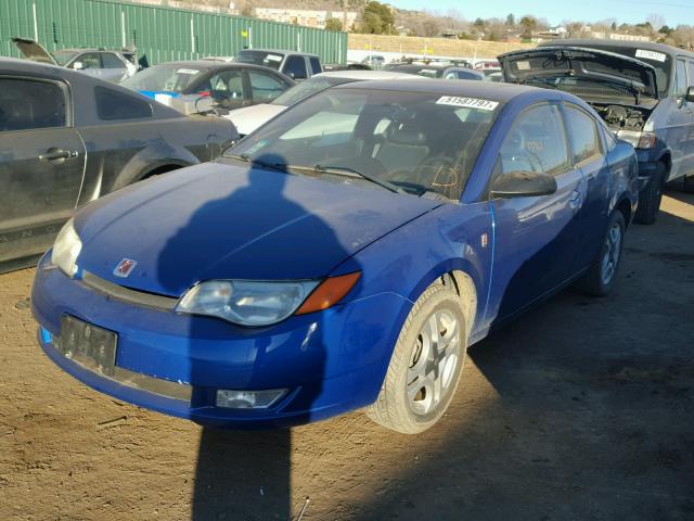 1G8AW12F34Z196649 - 2004 SATURN ION LEVEL BLUE photo 2