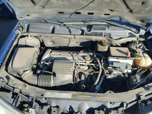1G8AW12F34Z196649 - 2004 SATURN ION LEVEL BLUE photo 7