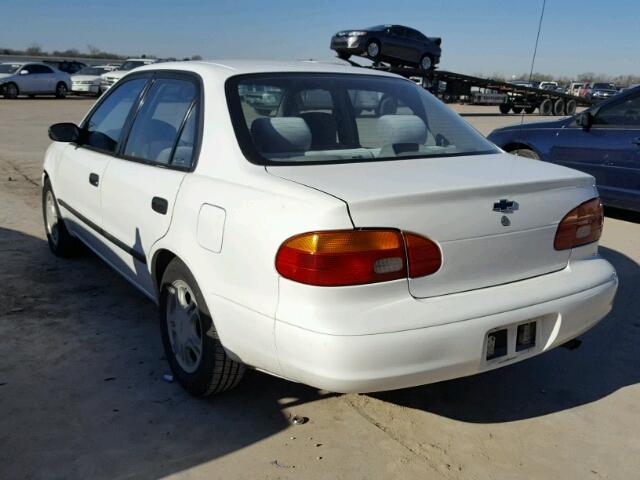 1Y1SK52852Z407244 - 2002 CHEVROLET GEO PRIZM 白色 照片 3