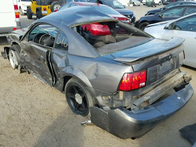 1FAFP42X73F358310 - 2003 FORD MUSTANG GT GRAY photo 3