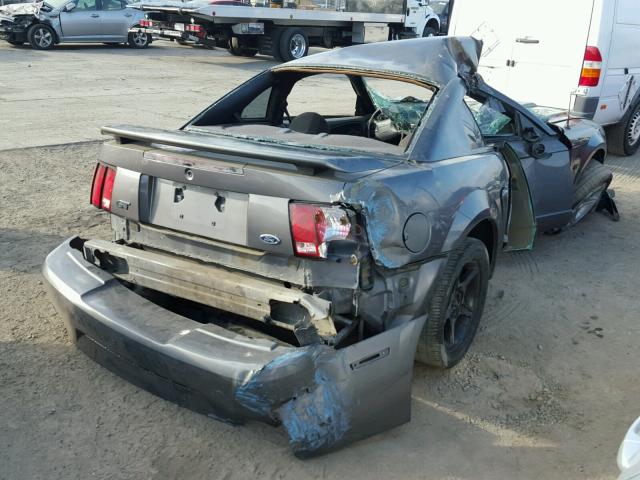 1FAFP42X73F358310 - 2003 FORD MUSTANG GT GRAY photo 4