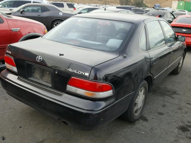 4T1BF12BXTU073588 - 1996 TOYOTA AVALON XL BLACK photo 4