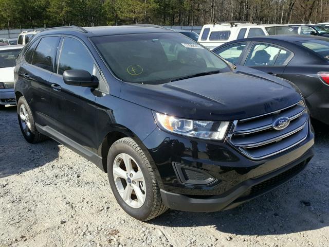 2FMPK3G90GBB47812 - 2016 FORD EDGE SE BLACK photo 1