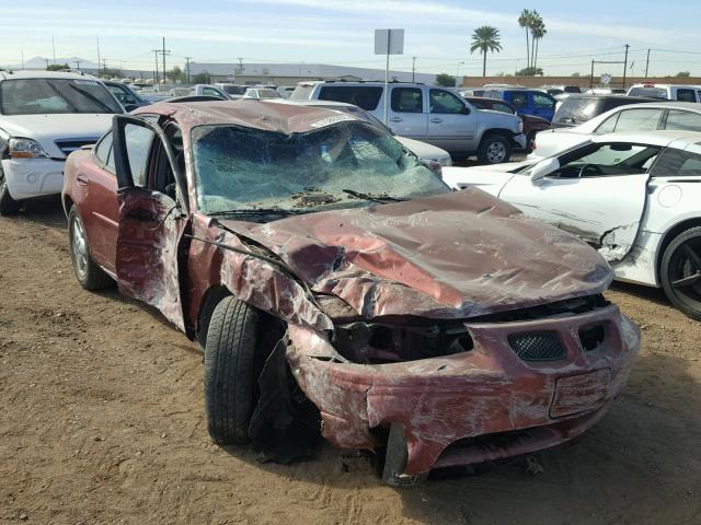 1G2WK52J83F132761 - 2003 PONTIAC GRAND PRIX MAROON photo 1