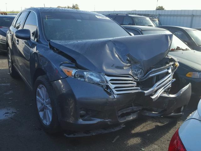 4T3BA3BB7AU010477 - 2010 TOYOTA VENZA BASE GRAY photo 1