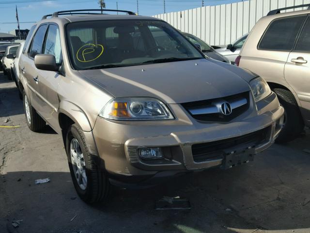 2HNYD18824H542591 - 2004 ACURA MDX TOURIN GOLD photo 1