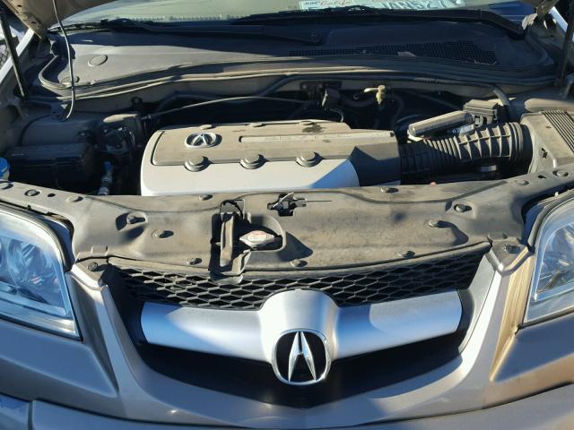 2HNYD18824H542591 - 2004 ACURA MDX TOURIN GOLD photo 7