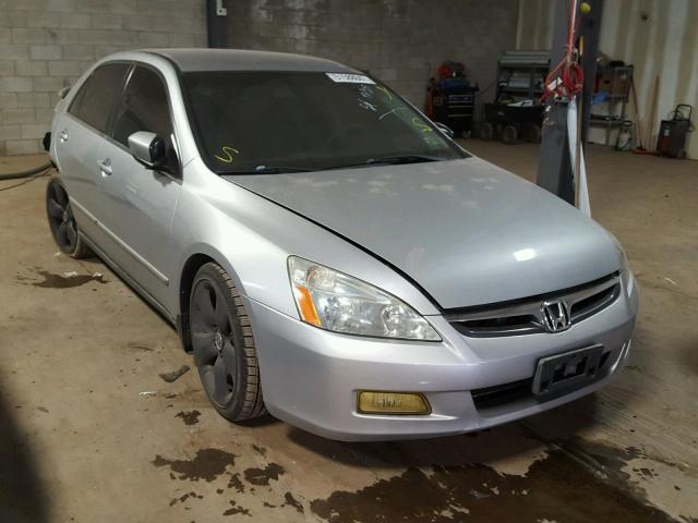 1HGCM66457A053961 - 2007 HONDA ACCORD SE SILVER photo 1