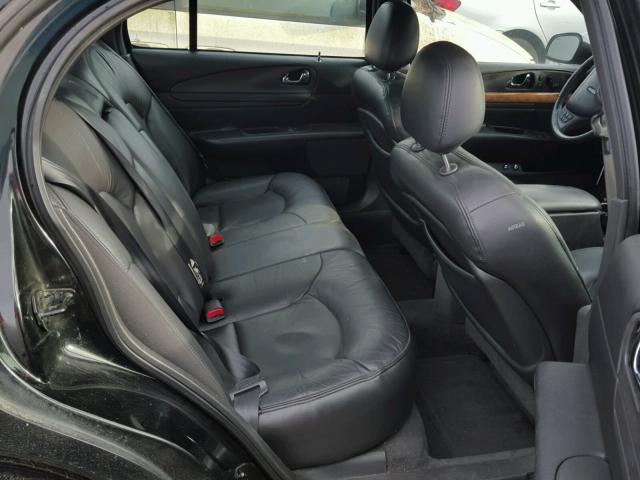 1LNHM97V61Y696021 - 2001 LINCOLN CONTINENTA BLACK photo 6