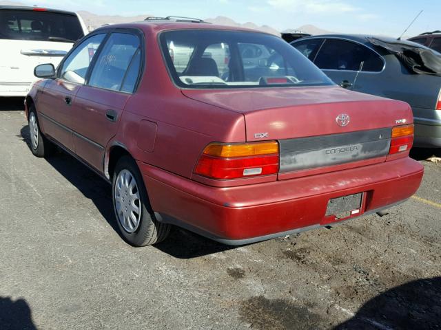 1NXAE09B7RZ167922 - 1994 TOYOTA COROLLA LE 红色 照片 3