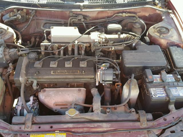 1NXAE09B7RZ167922 - 1994 TOYOTA COROLLA LE 红色 照片 7