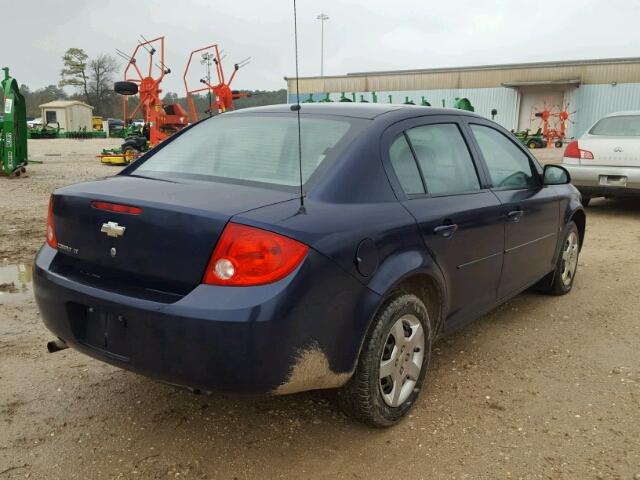 1G1AL58F287134778 - 2008 CHEVROLET COBALT LT BLUE photo 4