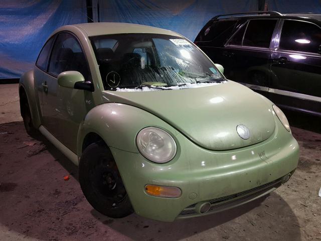 3VWCK21C62M454603 - 2002 VOLKSWAGEN NEW BEETLE GREEN photo 1